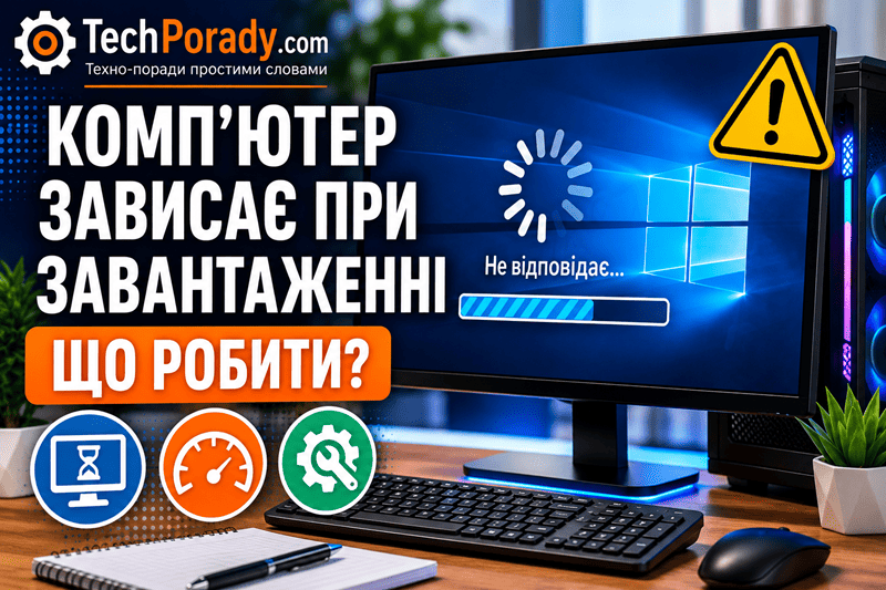 Комп’ютер зависає при завантаженні