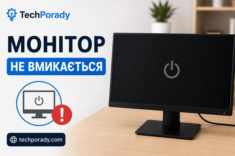 Монітор не вмикається
