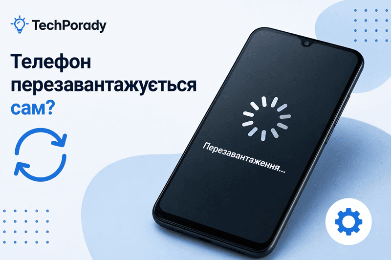 Телефон перезавантажується сам